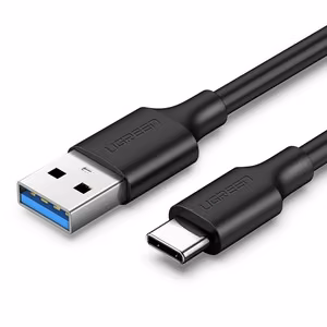 Ugreen US184 20882 кабель USB-A 3.0 / USB-C 3A 1м — чёрный