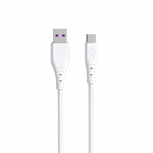 Кабель USB Dudao "TGL3L" белый Type-C 100cm (до 6A)