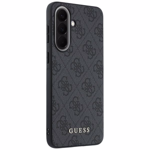 Чёрный чехол Guess HC PU 4G Classic для Samsung Galaxy A37