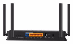 TP-Link Archer BE230 belaidis maršrutizatorius 2.5 Gigabit Ethernet dviejų dažnių (2.4 GHz / 5 GHz) juodas