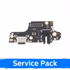 Įkrovimo jungtis skirta Xiaomi Redmi Note 9 Pro / Note 9S / Poco M2 Pro su flex kabeliu / Plata (Service Pack)