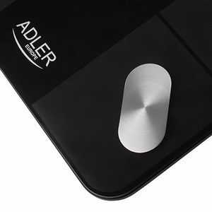 Elektroninės vonios kambario svarstyklės „Adler AD 8186“ Juoda