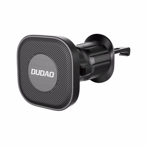 Автомобильный держатель Dudao F6+ для телефона на вентиляционную решётку, чёрный