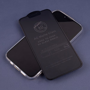 Grūdintas stiklas 6D matinė Samsung Galaxy A24 4G / A25 5G juodas rėmelis