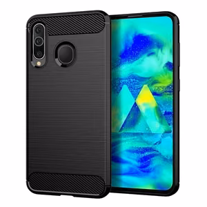CARBON dėklas telefonui SAMSUNG A20S juodas