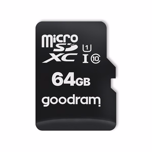 Goodram viskas viename M1A4-0640R12 flash atmintis 64 GB MicroSDXC Class 10 UHS-I + kortelių skaitytuvas