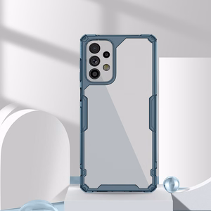 Nillkin Nature Pro dėklas Samsung Galaxy A73 šarvuotas skaidrus dėklas