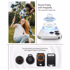 Spigen S582W Bluetooth asmenukių lazda - smėlio