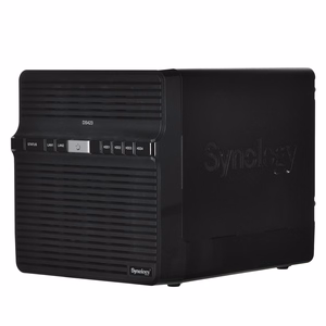 Synology DiskStation DS423 NAS ir duomenų saugojimo serveris Ethernet LAN jungtis Juoda RTD1619B