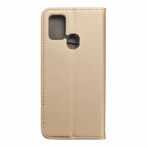 SMART Dėklas telefonui Book SAMSUNG A21s auksinis