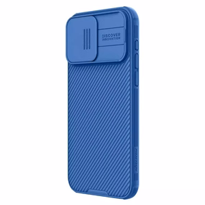 Nillkin CamShield Pro PC+TPU Case for Iphone 15 Pro blue