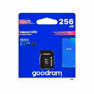 Goodram M1AA 256 GB MicroSDXC UHS-I Klasės 10