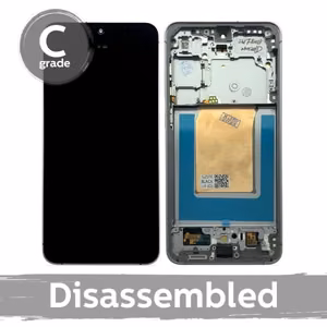 LCD-дисплей Samsung S731 S25 FE с рамкой / угольно-чёрный / (8/10, демонтированный)