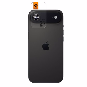 Spigen Optik Pro L-Series kameros stiklas 2 vnt. iPhone Air juodas ir raudonas