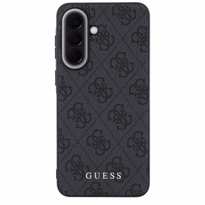 Чёрный чехол Guess HC PU 4G Classic для Samsung Galaxy A57