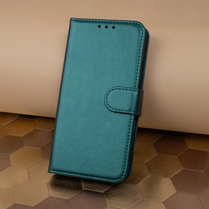 Smart Classic dėklas telefonui Xiaomi Redmi Note 13 5G (global) tamsiai žalias