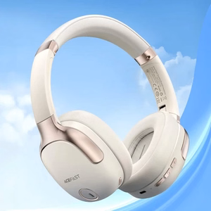 Bluetooth Earphone Acefast "H2" White (Bluetooth 5.3 / Active Noise Cancellation)