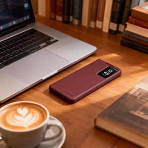 Tech-Protect Smart Wallet чехол для Samsung Galaxy S26 Ultra бордовый