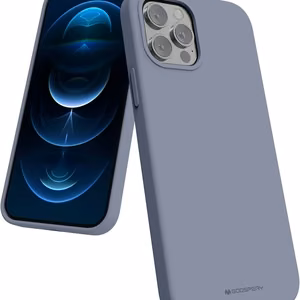 Dėklas Mercury Silicone Case Samsung A037 A03s levandos pilka