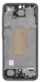 LCD ekranas Samsung A356 A35 5G su jutikliniu ekranu ir rėmeliu tamsiai mėlynas originalus (surinktas serviso paketas)