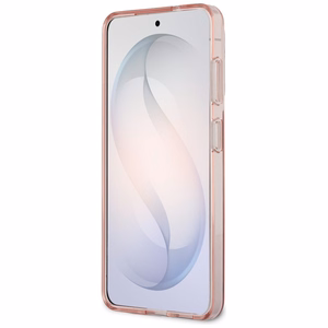 Guess IML Gradient Triangle MagSafe Case for Samsung Galaxy S26 - Pink