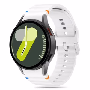 TECH-PROTECT SILICONE SPORT SAMSUNG GALAXY WATCH 4 / 5 / 5 PRO / 6 / 7 / FE БЕЛЫЙ