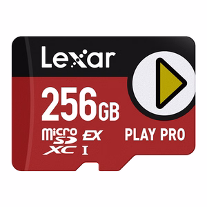 Карта памяти Lexar PLAY Pro microSD Express 7.1 объемом 256 ГБ
