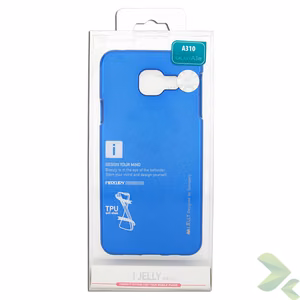 Mercury I-Jelly dėklas, skirtas Samsung Galaxy A3 (2016), mėlynas