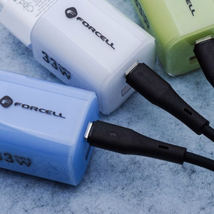Кабель USB C to USB C Forcell F-Energy QC4.0 PD 5A 100W Silicone 1 m C347 чёрный