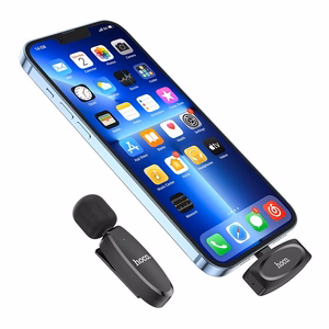 Microphone Hoco L15 Lightning black