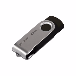 Goodram UTS3 USB atmintukas 64 GB USB A tipo 3.2 Gen 1 (3.1 Gen 1) Juoda