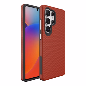 Dėklas Perfectionists Triangle Case Samsung S918 S23 Ultra 5G raudonas