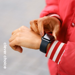 Ремешок Crong Liquid для Apple Watch 38 / 40 / 41 / 42 mm, красный
