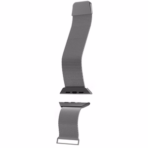 Puro Milanese nerūdijančio plieno Apple Watch dirželis 38/40/41mm - sidabrinis