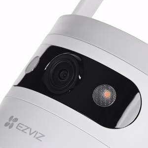 EZVIZ H9c Dual – lauko Wi-Fi valdoma kamera su dviem 5 MP objektyvais, 4 mm objektyvu, spalviniu naktiniu matymu ir sekimu iki 8 m (CS-H9c)