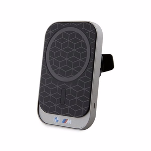 Automobilinis telefono laikiklis BMW indukcija, suderinamas su "MagSafe 15W", skirtas priekiniam stiklui / prietaisų skydeliui / ventiliacijos angai M Edition BMMWCCMPGPK juodas