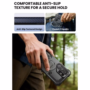 Supcase iBlason ArmorBox Clip Mag MagSafe чехол для Samsung Galaxy S26 Ultra чёрный