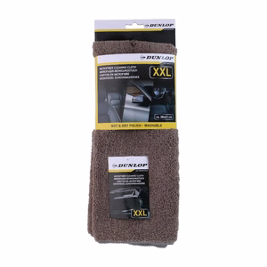 Салфетка Dunlop XXL из микрофибры для влажной и сухой уборки, 38x63 см
