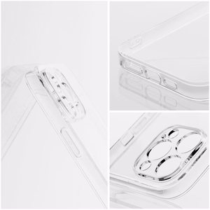 Skaidrus dėklas telefonui 2 mm SAMSUNG A05S (kameros apsauga) permatomas