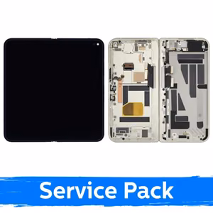 Ekranas skirtas Google Pixel 10 Pro Fold (INNER) su rėmeliu / Jade / (Service Pack)