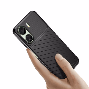 Thunder Case apsauginis dėklas telefonui Xiaomi Redmi 13c - juodas