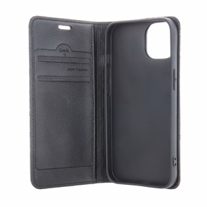 Dėklas telefonui Smart Caro Xiaomi Redmi 14C 4G/ 14C 5G / Redmi A4 / POCO C75 juodas