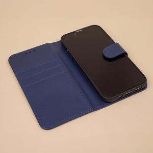 Smart Classic чехол Samsung Galaxy A12 / M12 темно-синий