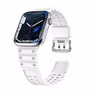 Dirželis Triple Protection Apple Watch 38 / 40 / 41 mm apyrankė – balta
