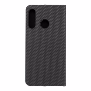 LUNA Book Carbon dėklas telefonui HUAWEI P30 Lite juodas