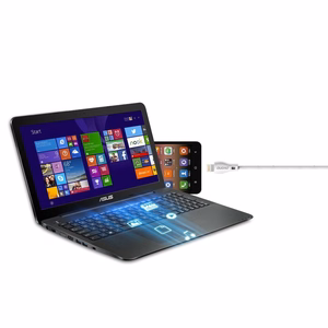 Кабель Dudao USB Type C 2.1A 1м белый (L4T 1m white)