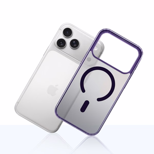 3mk Frosty MagCase dėklas telefonui iPhone 17 Pro - violetinė