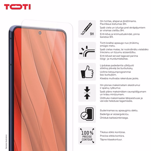 Grūdintas stiklas 2D ekrano apsauga, skirta Samsung Galaxy A37/A57/A36/A56/S24 FE/S25 FE/A27