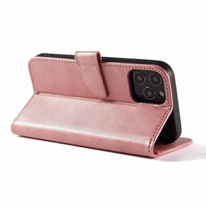 Magnet Case элегантный флип-чехол с функцией подставки Xiaomi Redmi Note 11 Pro+ 5G (China) / 11 Pro 5G (China) / Mi11i HyperCharge / Poco X4 NFC 5G розовый