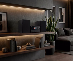 JVC UX-E225B Mini garso sistema Juoda